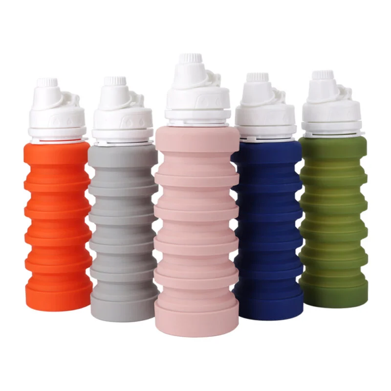 collapsible silicone bottle